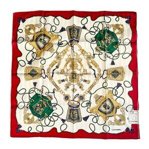 Lancel Paris Cotton Scarf – NWT Large Handkerchief/Scarf